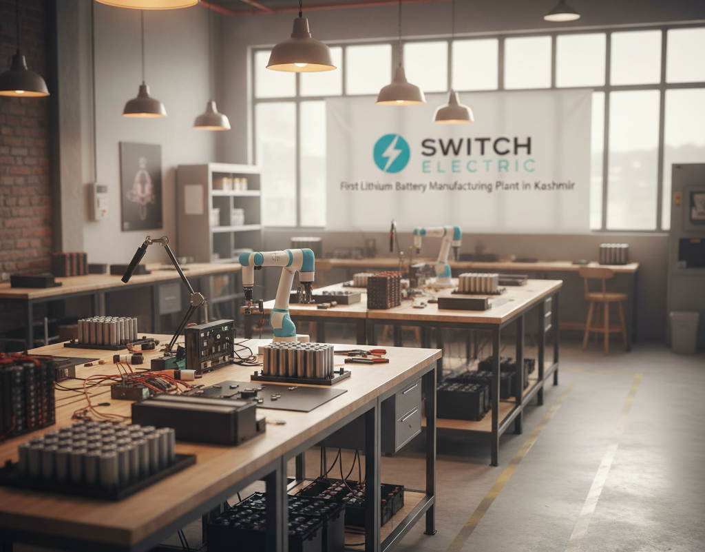 Switch Electric Manufacturing Hub in Kashmir
