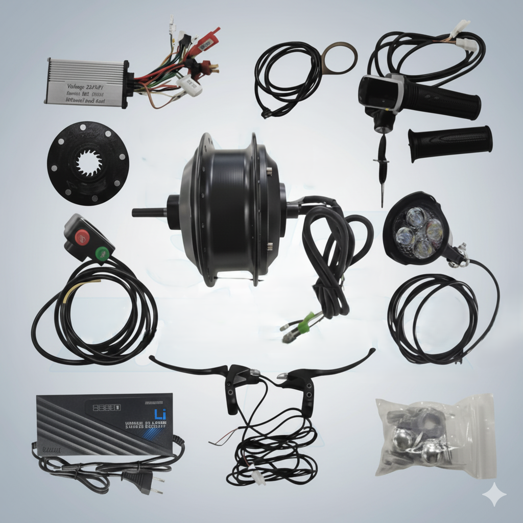 Hub Motor Kit Components
